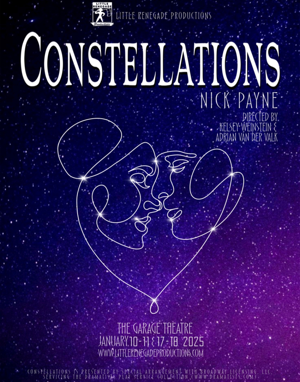 Constellations at The Garage Theater