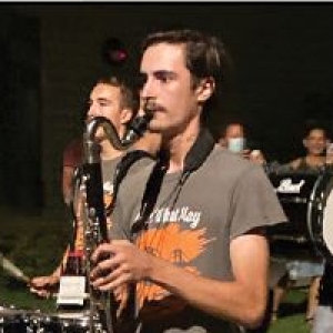 Elliot Iverson, 12th, section leader - saxophone