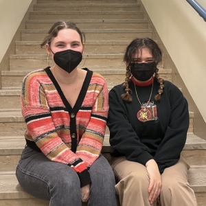Simone Mace-McLatchie and Lizzy Caldwell - Production Assistant