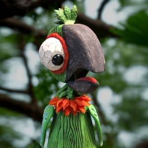 Aristotle the Parrot - Himself