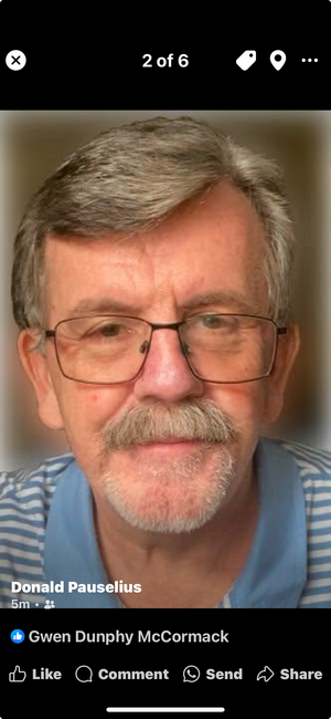 Donald Pauselius - David in Charle/ Older man, Dad, Brad, Tom, Actor #3 in A First Draft-Second Rate Love Story