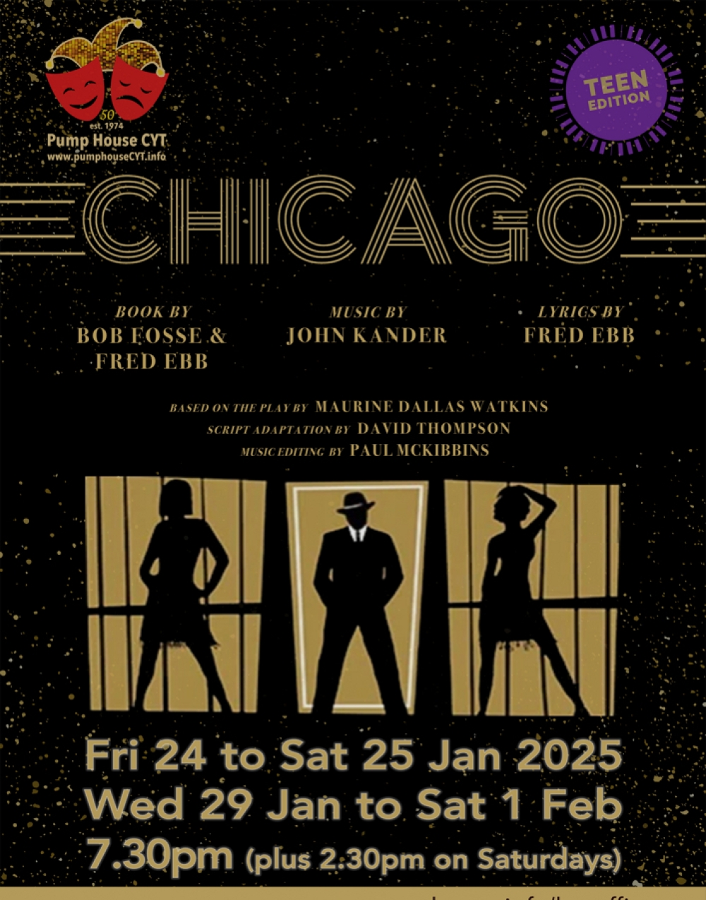 Chicago the Musical (Teen Edition) at Pump House Theatre Watford