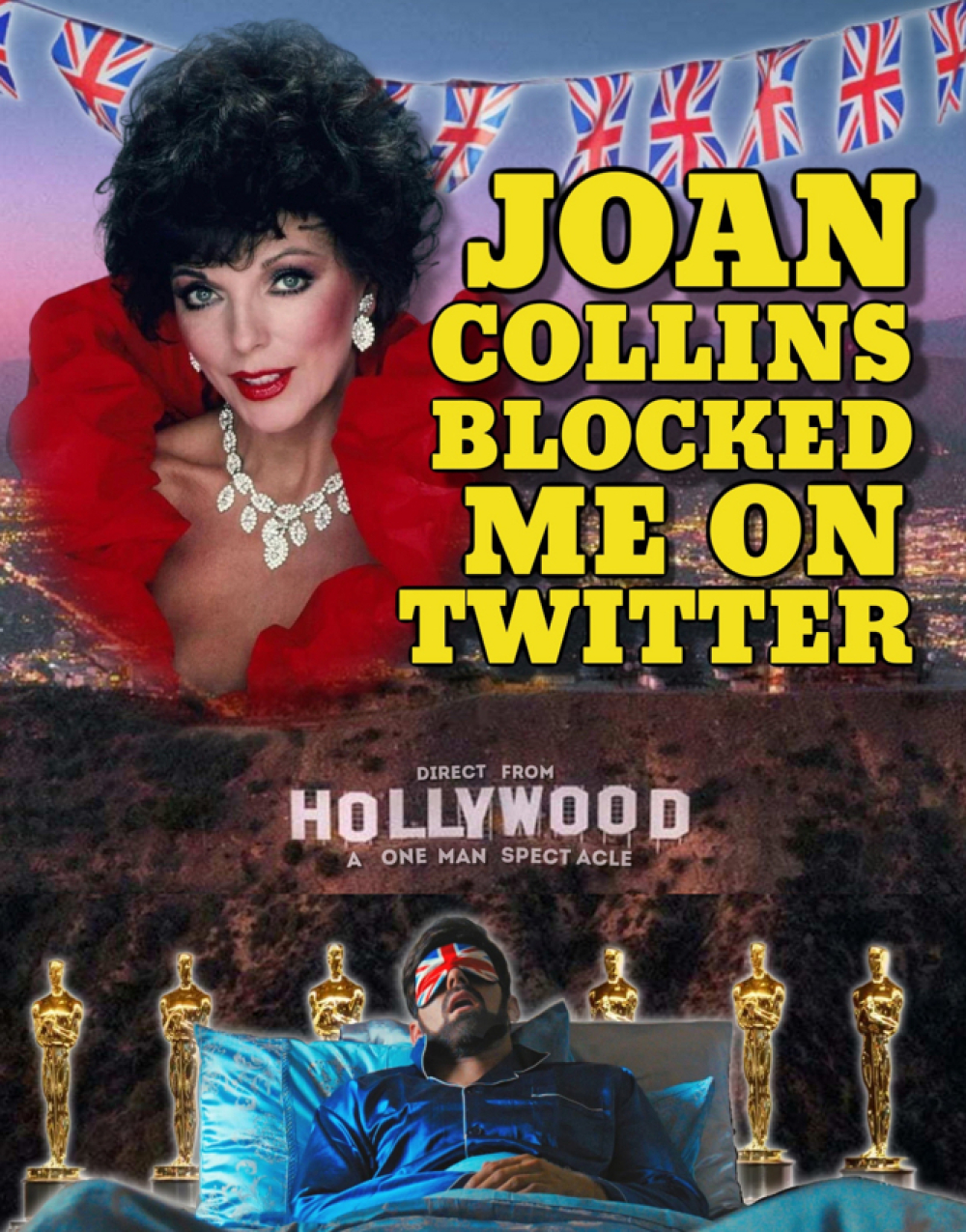 Joan Collins Blocked Me on Twitter