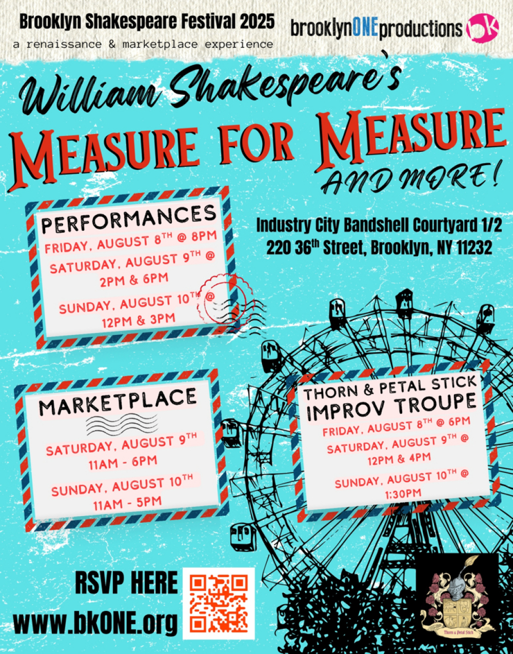 The Brooklyn Shakespeare Festival 2025