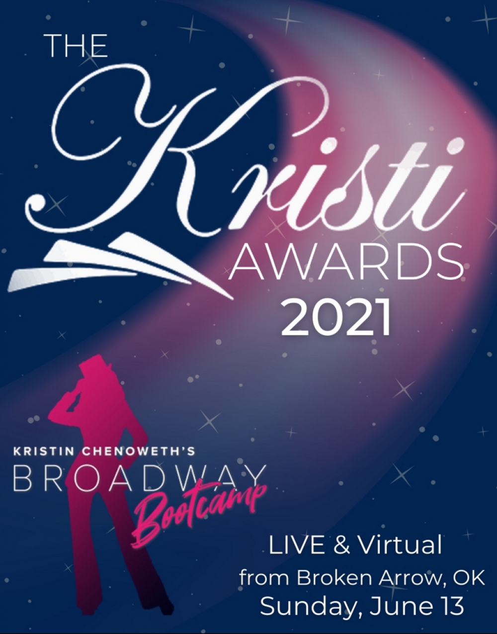 The 2021 Virtual Kristi Awards at The Kristin Chenoweth Theatre at Broken Arrow Performing Arts Center