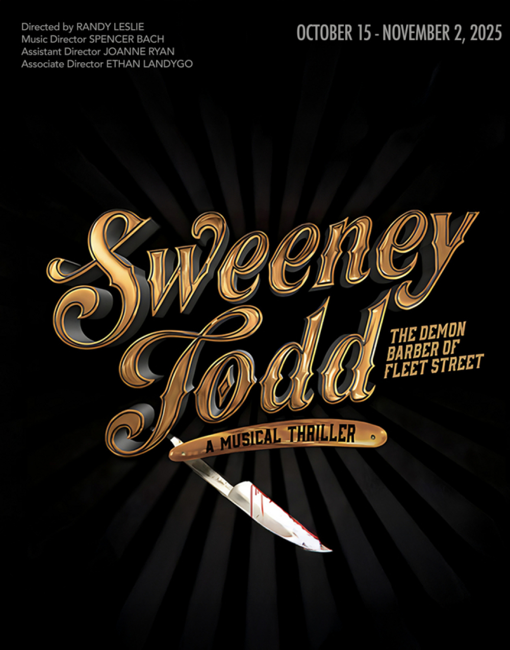 Sweeney Todd at Kelowna Actors Studio