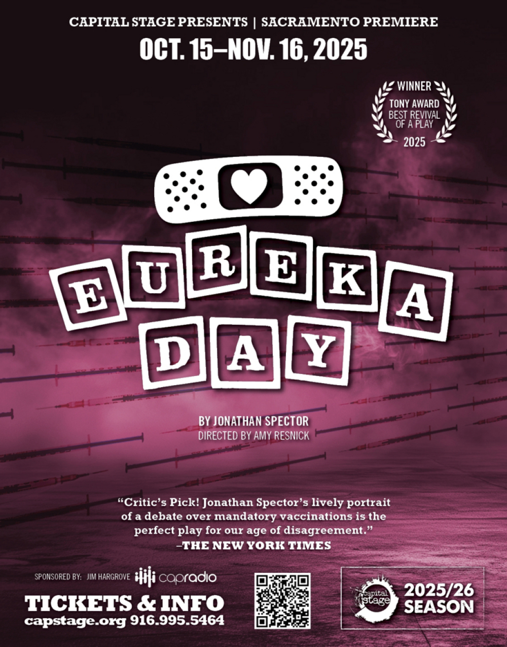 Eureka Day at Capital Stage