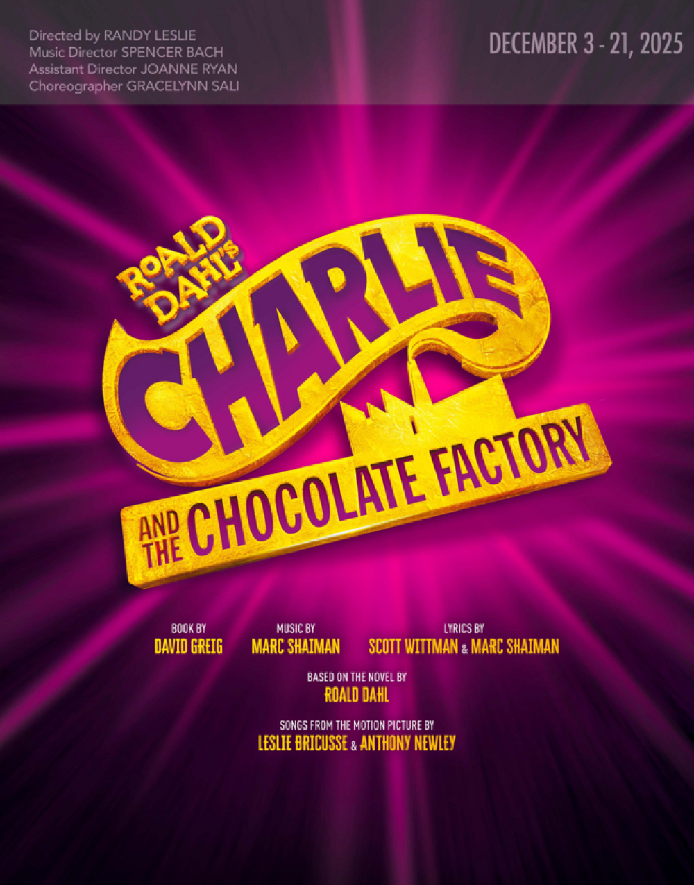 Charlie and the Chocolate Factory at Kelowna Actors Studio