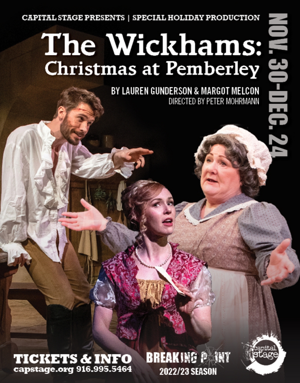 THE WICKHAMS: CHRISTMAS AT PEMBERLEY at Capital Stage
