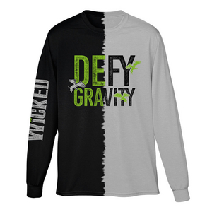 Buy a Wicked Unisex Defy Gravity Long Sleeve