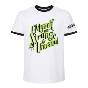Buy a Beetlejuice Unisex Strange & Unusual Ringer Tee