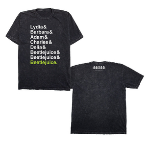 Buy a Beetlejuice Names Tee