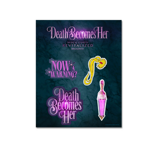 Death Becomes Her Logo Magnet image