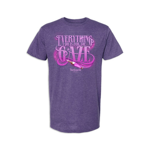 Buy a Death Becomes Her Unisex Purple Gaze Tee