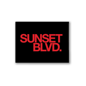 Buy a Sunset Boulevard Logo Magnet