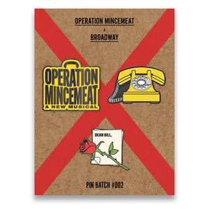 Buy a Operation Mincemeat: A New Musical Pin Set