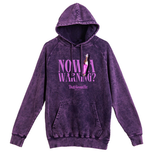 Death Becomes Her Unisex Warning Hoodie