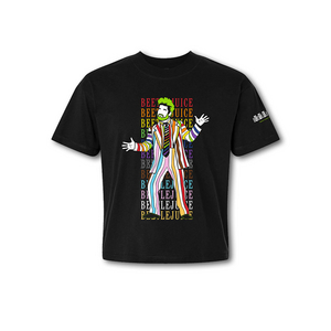 Buy a Beetlejuice Unisex Rainbow Suit Pride Tee