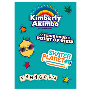 Buy a Kimberly Akimbo Sticker Set
