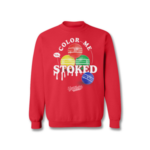 Buy a Heathers Color Me Stoked Crewneck