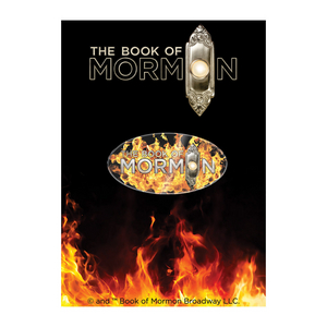 Buy a Book of Mormon the Musical Flame Logo Pin