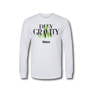 Wicked Unisex Defy Gravity White Long Sleeve