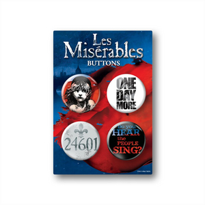 Les Miserables Button Set