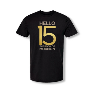 Buy a Book of Mormon 15th Anniversary Logo Tee