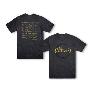 Buy a Outsiders Unisex Poem Logo Tee