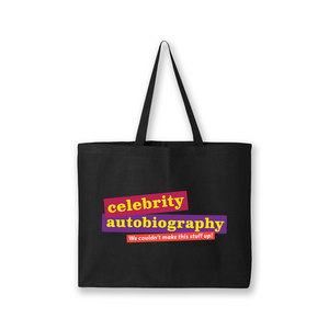 Buy a Celebrity Autobiography Logo Tote