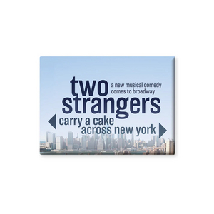 Buy a Two Strangers (Carry A Cake Across New York) Skyline Magnet