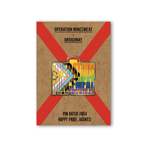 Buy a Operation Mincemeat Pride Logo Pin