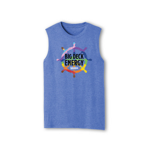 Buy a Titanique Big Deck Energy Pride Muscle Tank