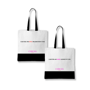 Chess Angel Devil Tote image