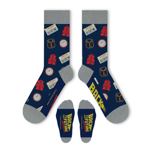 Buy a Back to the Future the Musical OUTATIME Socks
