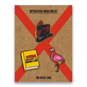 Operation Mincemeat: A New Musical Pin Set