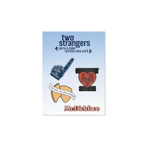 Two Strangers (Carry A Cake Across New York) Pin Set