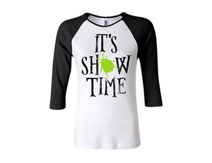 Beetlejuice Women's Fitted Showtime Raglan