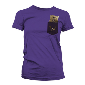Charlie and the Chocolate Factory Women's Golden Ticket Tee