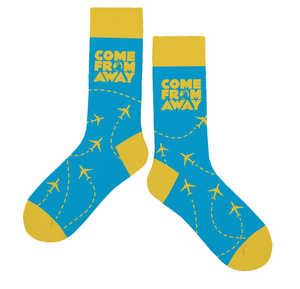 Come From Away Plane Socks