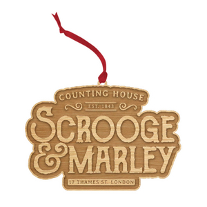 A Christmas Carol Scrooge and Marley Ornament