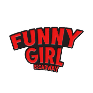 Funny Girl Logo Pin