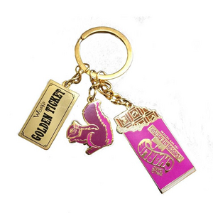 Charlie and the Chocolate Factory Charm Keychain