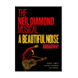 A Beautiful Noise Logo Broadway Magnet