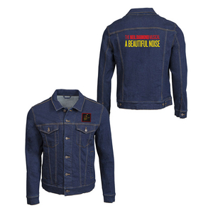 A Beautiful Noise Unisex Logo Jean Jacket image