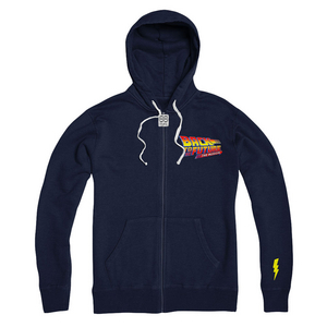 Back to the Future the Musical Don't Need Roads Zip Hoodie Photo