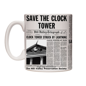 Back to the Future the Musical Clock Tower Mug Photo