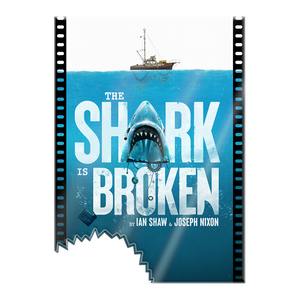 Shark is Broken Logo Shark Bite Magnet
