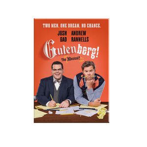 Gutenberg The Musical Logo Magnet image