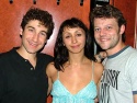 Director Scott Schwartz with his stars, Natascia and Jeremy Photo